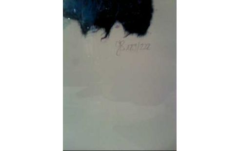 BILD IM RAHMEN <GEORG SCHWEIZER> ABSTRAKT