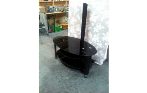 FERNSEH-HALTERUNG A.R. GLAS 3-EB. SCHWARZ