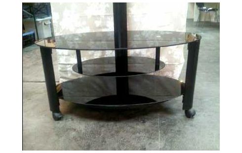 FERNSEH-HALTERUNG A.R. GLAS 3-EB. SCHWARZ