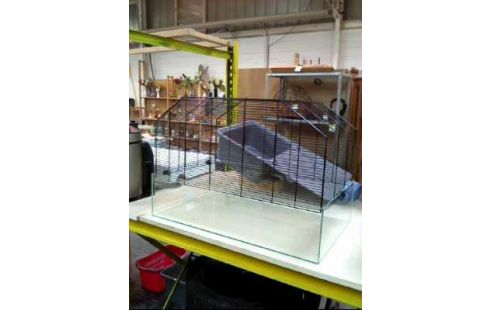 KLEINTIERKÄFIG <SKYLINE> +ZUBEHÖR