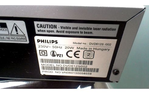 DVD SPELER PHILIPS 612S