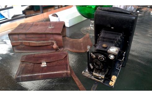 FOTOTOESTEL ANTIEK KODAK ALDIS UNO 1920