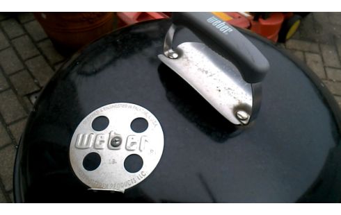 BARBECUE WEBER ZWART ROND