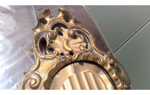 ESPEJO BISELADO BRONCE