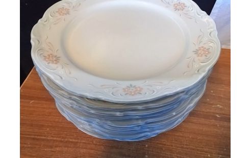 LOT D'ASSIETTES PORCELAINE BAVARIA