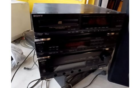 ENSEMBLE CHAINE HI-FI SONY + RES