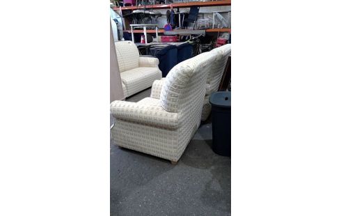 SALON COSY TISSU 2+1+1