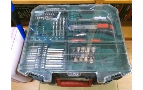 PERCEUSE SANS FIL PARKSIDE AVEC CAISSE ET ACCESOIRES