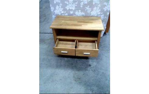 LOWBOARD EICHE 2-SCHUBL. & 2-EBENEN