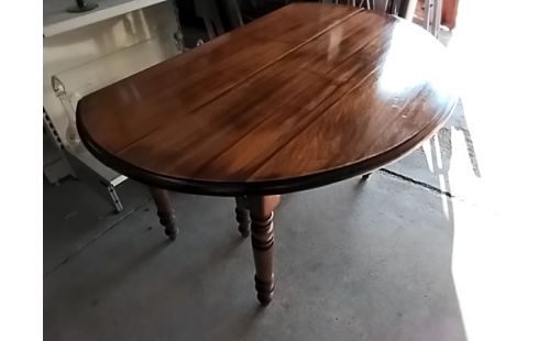 TABLE A VOLETS 6 PIEDS + 2 ALLONGES