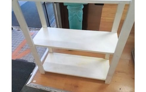 ETAGERE BLANCHE (TACHES)
