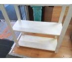 ETAGERE BLANCHE (TACHES)