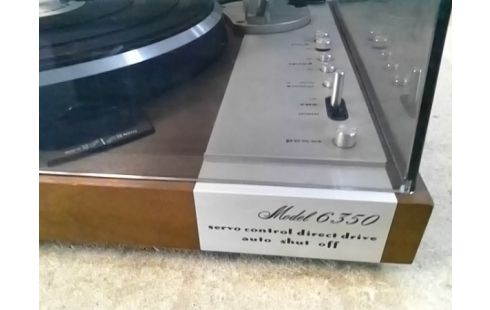 PLATINE VINYLE MARANTZ MODEL 6350 (MANQUE 1 CAOUTCHOU PIED)