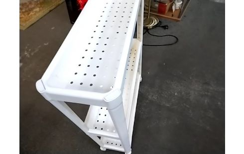ETAGERE Pvc étroite 3 niveaux