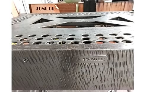 GUERIDON MÉTAL J SERPAIZE