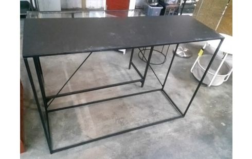 CONSOLE METAL NOIRE