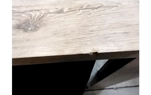 TABLE RECTANGULAIRE MODERNE EFFET BOIS