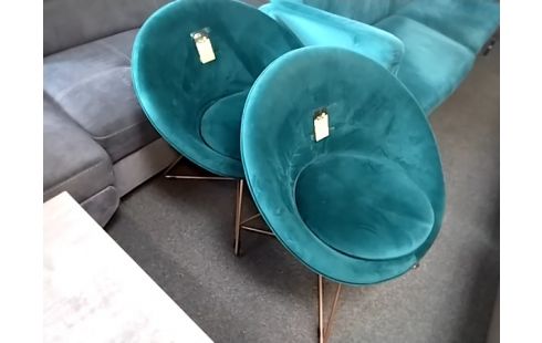 FAUTEUIL TISSU VERT