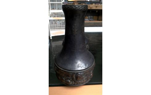 VASE KUPFER ART DECO.