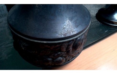 VASE KUPFER ART DECO.