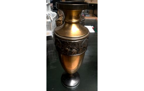 VASE KUPFER ART DECO.