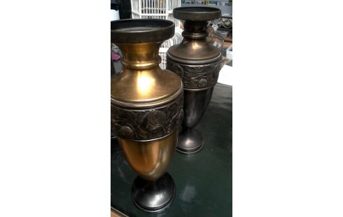 VASE KUPFER ART DECO.