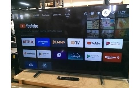 TELEVISEUR PHILIPS 139CM / 4K / AVEC TELECOMMANDE / SMART TV