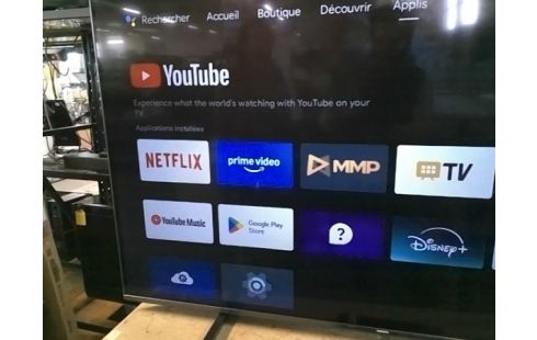 TELEVISEUR PHILIPS 139CM / 4K / AVEC TELECOMMANDE / SMART TV