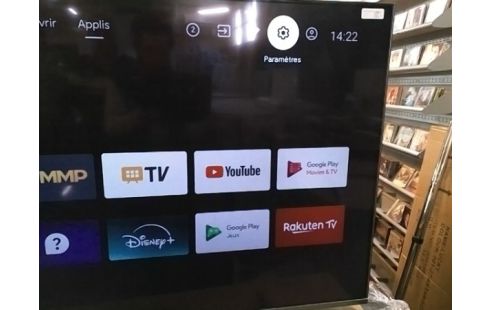 TELEVISEUR PHILIPS 139CM / 4K / AVEC TELECOMMANDE / SMART TV
