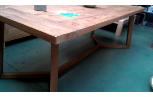 TABLE MASSIF TECK