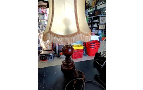 LAMPE DECO BOIS