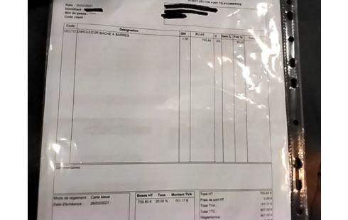 ENROULEUR BÂCHE PISCINE VECTOR/ SAC RSV2