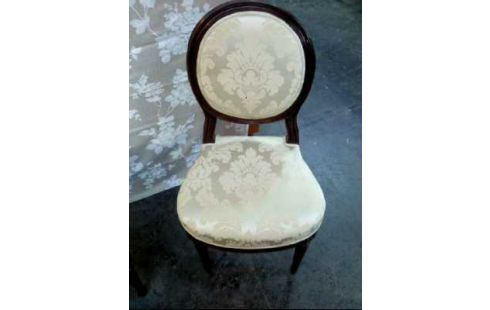 ESSZIMMERSTUHL POLSTER VERZIERT LOUIS XVI