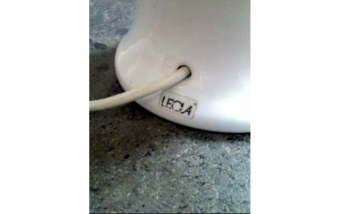 TISCHLAMPE WEIß <LEOLA> SCHIRM HELL