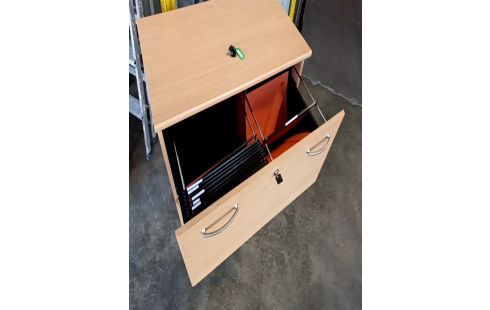 MEUBLE DE RANGEMENT DOSSIER SUSPENDU+ CLÉ