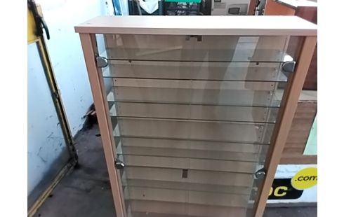 VITRINE MODERNE BIBELOTS CLE