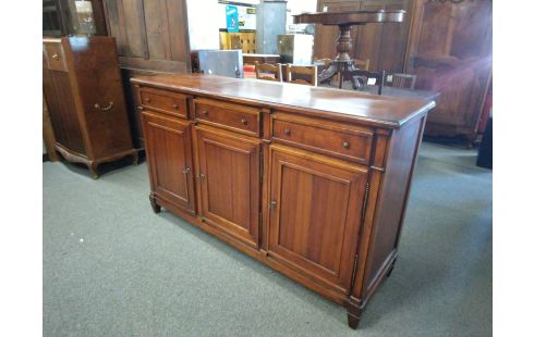 BUFFET BAS 3 PORTES MERISIER