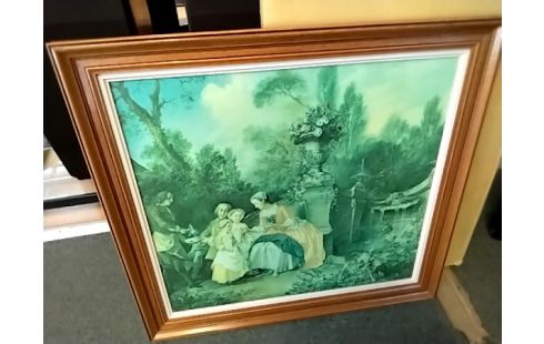 CADRE RECT.BOIS PERSONNAGES