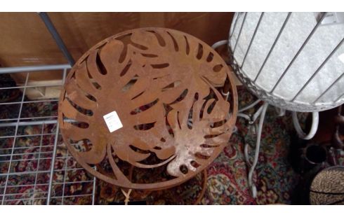 LOT DE 3 SELLETTES METAL