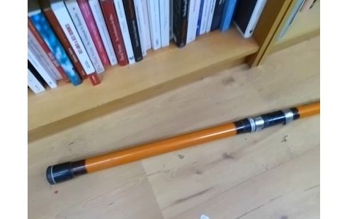 CANNE A PECHE TELESCOPIQUE ORANGE