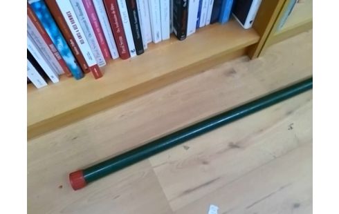 CANNE A PECHE TELESCOPIQUE VERTE