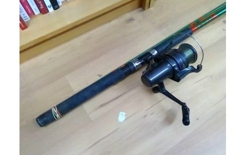 CANNE A PECHE AVEC MOULINET QUICK SEL 365