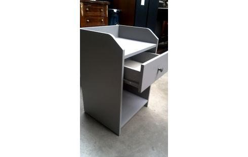 BEISTELLMÖBEL IKEA GRAU 1 SCHUBLADE