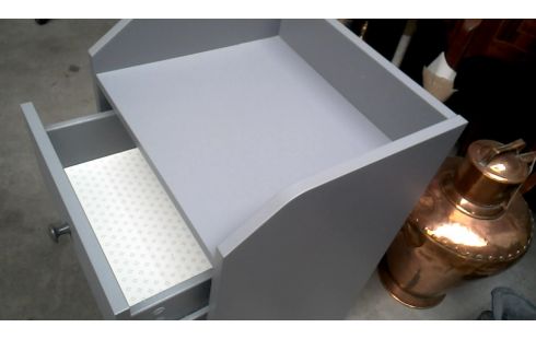 BEISTELLMÖBEL IKEA GRAU 1 SCHUBLADE