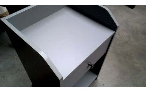 BEISTELLMÖBEL IKEA GRAU 1 SCHUBLADE