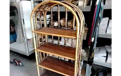 ETAGERE DE RANGEMENT ROTIN