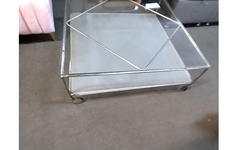 TABLE BASSE Ikea année 90 sur roulettes