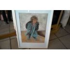 TABLEAU PASTEL SIGNE A MARTIN