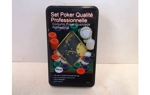 JEU JETONS DE POKER