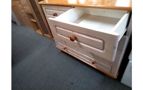 COMMODE 5 TIROIRS EN PIN L100CM